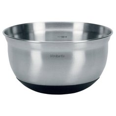 Миска Brabantia 363825, 1 л, стальной матовый/черный