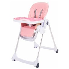 Стульчик для кормления Oley 808 (текстиль), розовый
