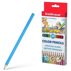 ErichKrause Цветные карандаши шестигранные 24 цвета (49884)