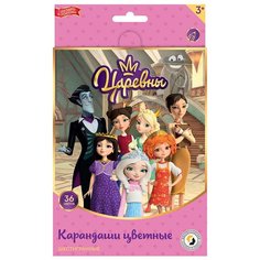 Воскресенская карандашная фабрика Карандаши цветные Царевны 36 цветов (TSR-CP-6036)