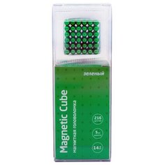 Головоломка Magnetic Cube Neocube 216 (5 мм) зеленый