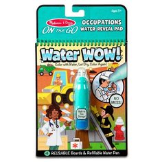 Melissa & Doug Водная раскраска Water Wow.Профессии