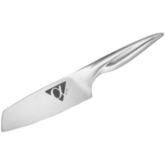 Нож-топорик Samura усуба Alfa, лезвие 15.5 см, серебристый