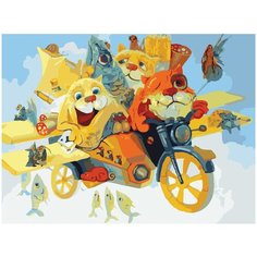 Белоснежка Картина по номерам "Котолет" 30х40 см (077-AS)