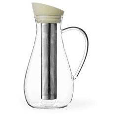 VIVA Scandinavia Графин для холодного чая с фильтром Infusion V30501/V30521 1.4 л, прозрачный/хаки
