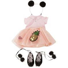 Gotz Комплект одежды для кукол 45 - 50 см 3402926 розовый/черный