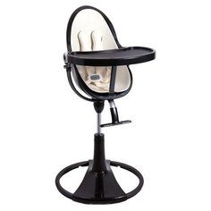 Стульчик для кормления Bloom Fresco Chrome, noir/coconut white