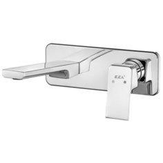 Смеситель для раковины (умывальника) E.C.A. Tiera 102 105 140 однорычажный встраиваемый