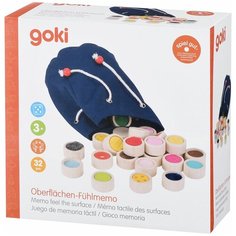 Настольная игра Goki Тактильное мемо в мешочке