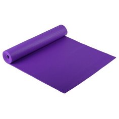 Коврик Sangh Yoga mat, 173х61х0.6 см фиолетовый однотонный