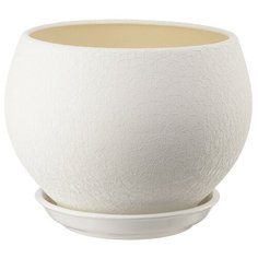 Горшок Вещицы Вуаль большой белый