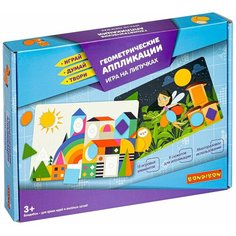 Настольная игра BONDIBON Геометрические аппликации ВВ4553