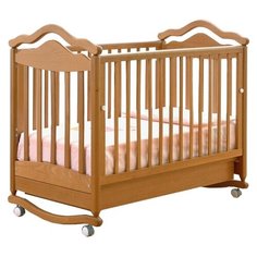 Кроватка Гандылян Анжелика К2005-1 (качалка), на полозьях вишня