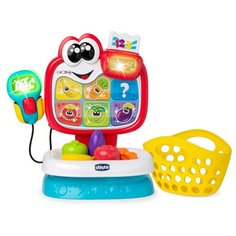 Интерактивная развивающая игрушка Chicco Магазин рус/англ, белый/синий/красный
