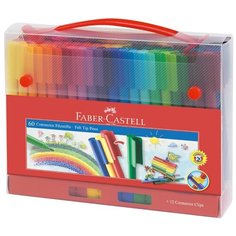 Faber-Castell Набор фломастеров Connector, 60 шт. (155560)