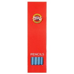 KOH-I-NOOR Набор чернографитных карандашей 1703/2 Grey, 12 штук HB (V1703002020KSRV)