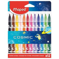 Maped Набор фломастеров "Jungle Cosmic" (845442), 12 шт.
