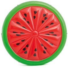 Матрас Intex Арбуз 183x183 см красный