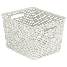 CURVER Корзина Your Style L 35x30x22 см кремовый