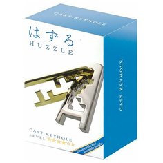 Головоломка Cast Puzzle Keyhole, уровень сложности 4 (HZ 4-11) серый/желтый