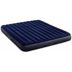 Надувной матрас Intex Classic Downy Airbed (64755) синий