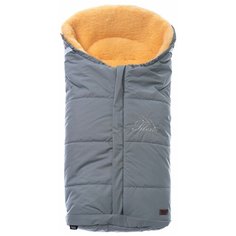 Конверт-мешок Nuovita Siberia Pesco меховой 90 см серый