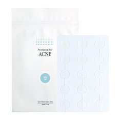 Pyunkang Yul Патчи от воспалений и акне Acne Spot Patch Super Thin, 15 шт.