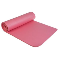 Коврик Sangh Yoga mat, 183х61х1 см розовый однотонный