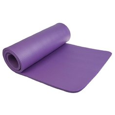 Коврик Sangh Yoga mat, 183х61х1.5 см фиолетовый однотонный