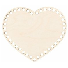 Mr. Carving Заготовка для декорирования Панно с перфорацией "Сердце" ВД-656 бежевый