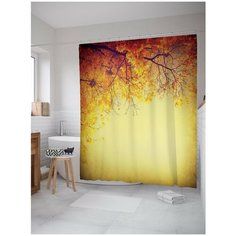 Штора для ванной JoyArty Осеннее ноты 180х200 (sc-16588)