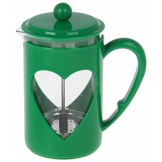 Френч-пресс Доляна Комплимент (0.8 л) зеленый