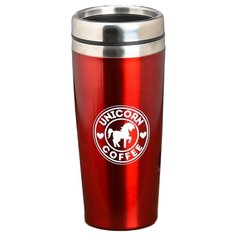 Термокружка Komandor Unicorn, 0.45 л красный