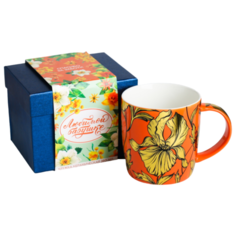 Дорого внимание Кружка Любимой бабушке 350 мл оранжевый/золотистый