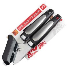 Консервный нож Доляна Элим черный