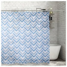 Штора для ванной Доляна Чешуя 180x180 чешуя