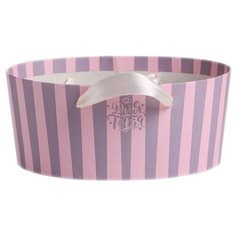 Коробка подарочная Дарите счастье Для тебя 18 х 14 х 8,5 см розовый/фиолетовый