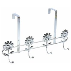 Вешалка Доляна Подсолнухи 2506450 хром