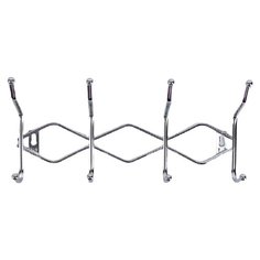 Вешалка Доляна Волна 4087683 хром