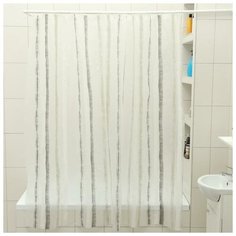 Штора для ванной Доляна Лайн 180x180 4093231 лайн