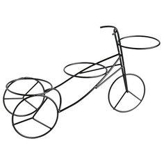 Подставка Доляна Велосипед 34.5 х 10 х 20.5 см черный