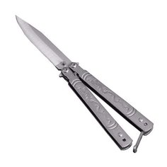 Нож-бабочка 2301164 Мастер К. серебристый