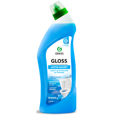 Grass гель для ванны и туалета Gloss breeze, 0.75 л