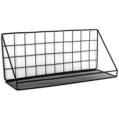 Полка Доляна Лофт 4442407 черный