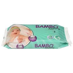 Влажные салфетки Bambo Nature Без отдушек, 50 шт.