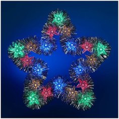 Панно SNOWMEN Звезда, 50 см, разноцветный