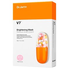 Dr.Jart+ Осветляющая маска для лица с витаминным комплексом V7 Brightening Mask, 30 г, 5 шт.