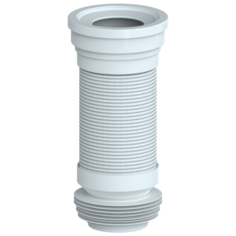 Труба гофрированная для унитаза unicorn T350 белый