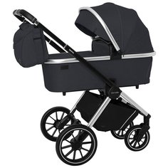 Универсальная коляска CARRELLO Optima CRL-6503, Platinum Grey, цвет шасси: серебристый