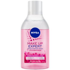 Nivea мицеллярная вода + розовая вода Make-Up-Expert, 400 мл
